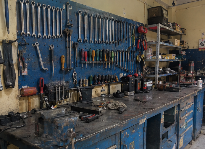 Professional workshop tools